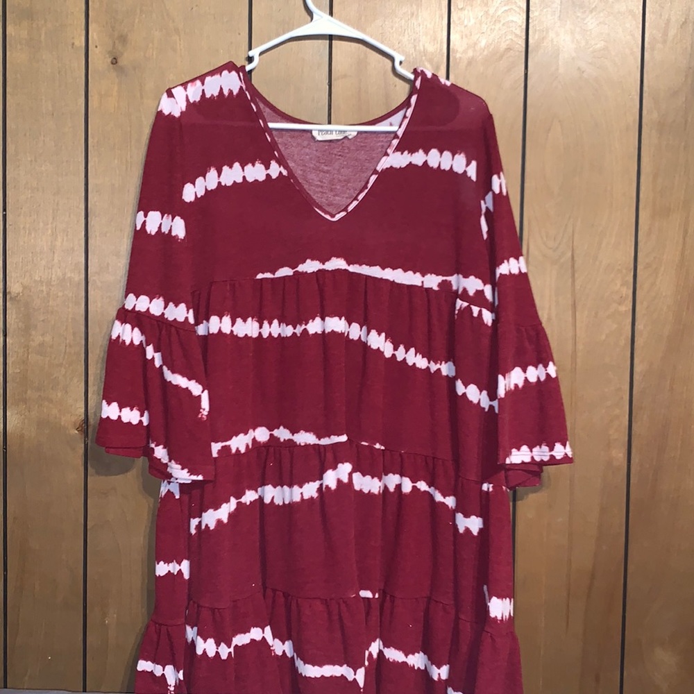peach love dress/shirt